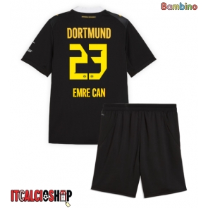 Borussia Dortmund Emre Can #23 Seconda Maglia Bambino 2026-27 Manica Corta (+ Pantaloni corti)